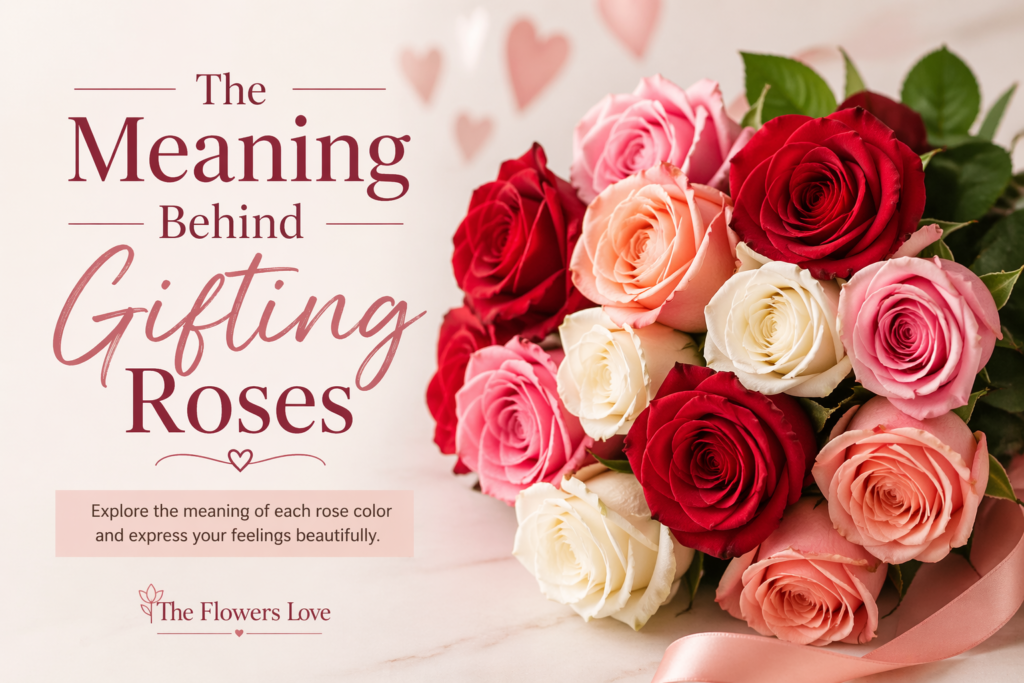 The Meaning Behind Gifting Roses | The Flowers Love